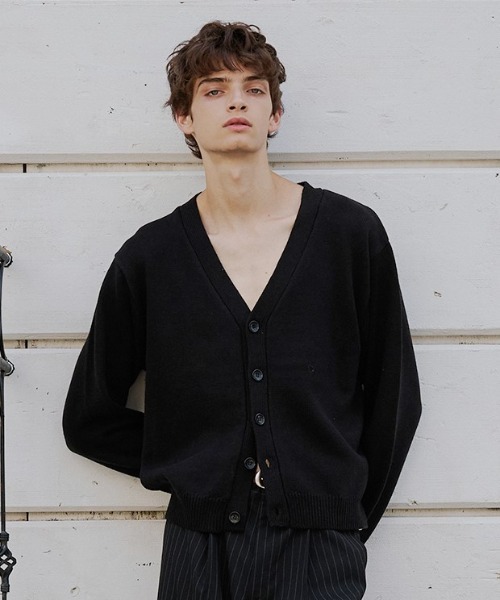 Regen Glanz カーディガン cropped knit cardigan/クロップドニット