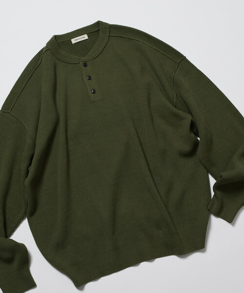 ひろりん出品（他の方は購入をご遠慮ください） FREAK'S STORE セーター ニット 限定展開 リラックスフィット 片畦