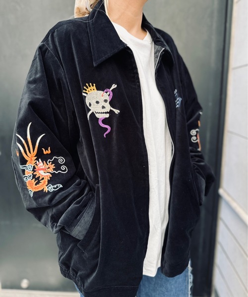 HOUSTON（ヒューストン） スカジャン HOUSTON / USED FINISHING