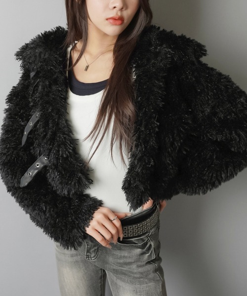 SPINNS（スピンズ） コート アウター 今期人気NO.1！まるでぬいぐるみ