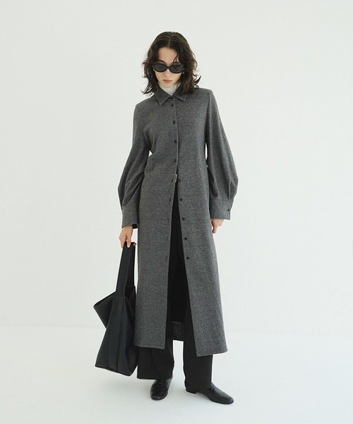CLANE（クラネ） ワンピース POWER SHOULDER WOOL ONEPIECE : ZOZOTOWN