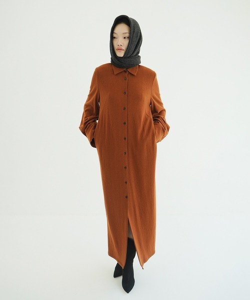 CLANE（クラネ） ワンピース POWER SHOULDER WOOL ONEPIECE : ZOZOTOWN