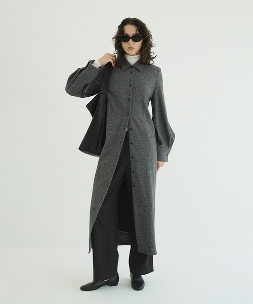CLANE（クラネ） ワンピース POWER SHOULDER WOOL ONEPIECE : ZOZOTOWN