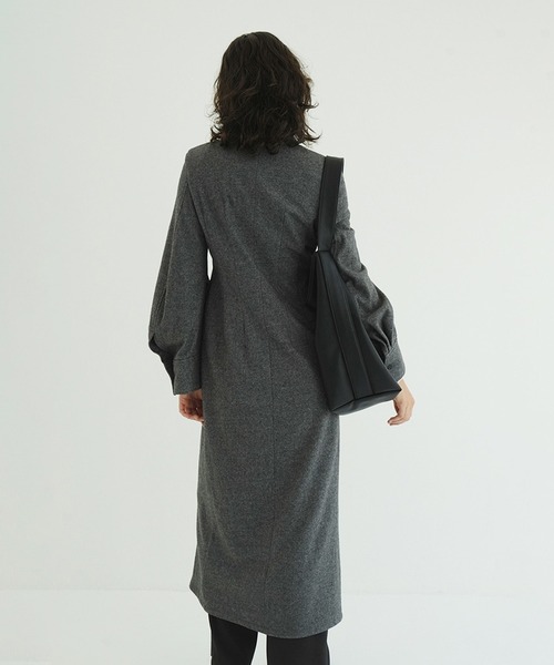 CLANE（クラネ） ワンピース POWER SHOULDER WOOL ONEPIECE : ZOZOTOWN