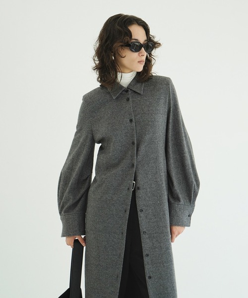 CLANE（クラネ） ワンピース POWER SHOULDER WOOL ONEPIECE : ZOZOTOWN