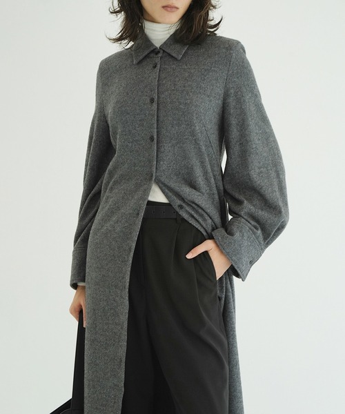CLANE（クラネ） ワンピース POWER SHOULDER WOOL ONEPIECE : ZOZOTOWN