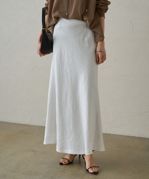 「LOUNGEDRESS」 ロングスカート FREE ベージュ レディース_画像2
