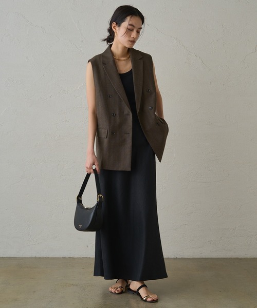 「LOUNGEDRESS」 ロングスカート FREE ベージュ レディース_画像5