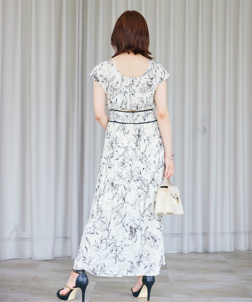 「LIPSERVICE」 半袖ワンピース FREE ブラック レディース_画像3