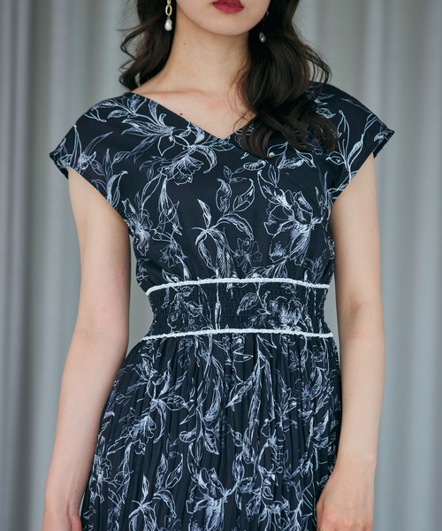 「LIPSERVICE」 半袖ワンピース FREE ブラック レディース_画像6