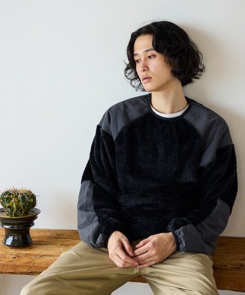 WILD THINGS（ワイルドシングス） ニット セーター LEVEL3 SHAGGY CREW