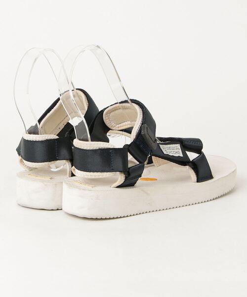 「SUICOKE」 フラットサンダル 24cm ネイビー レディース_画像2