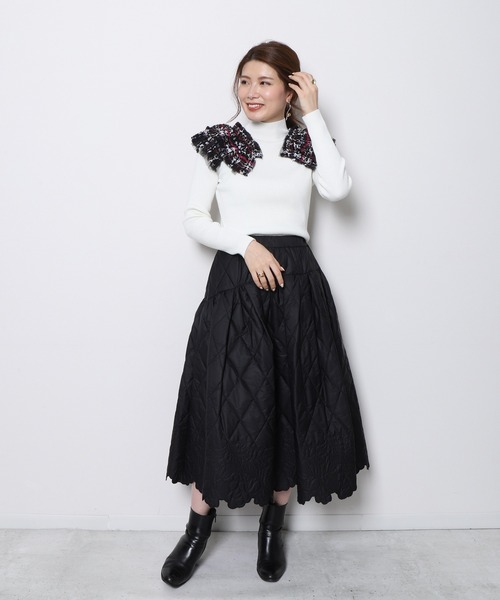 「Re.Verofonna」 長袖ニット MEDIUM ホワイト レディース_画像8