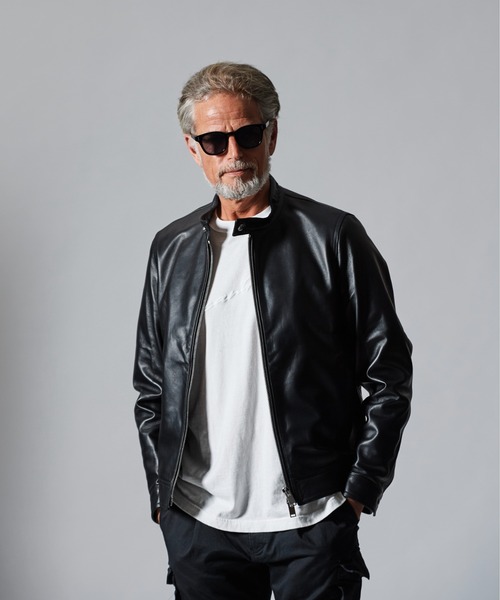 アカンサス ライダースジャケット レザージャケット ACANTHUS（アカンサス） 革ジャン ライダース ACANTHUS:EMMETI x