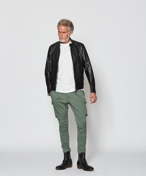 ACANTHUS（アカンサス） 革ジャン ライダース ACANTHUS:EMMETI x