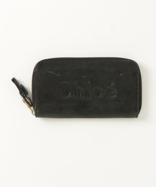 Chloe（クロエ） ラウンドファスナー 長財布 - ブラック レディース