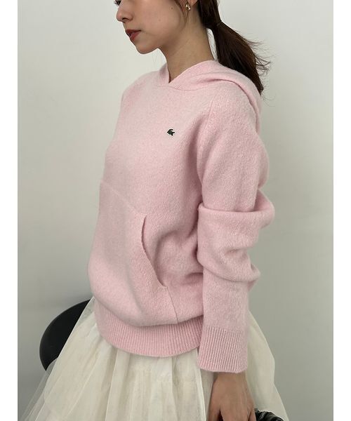 SNIDEL（スナイデル） ニット セーター LACOSTE/ニットフーディー