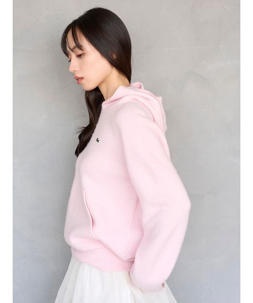 SNIDEL（スナイデル） ニット セーター LACOSTE/ニットフーディー
