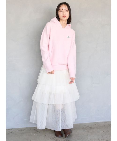 SNIDEL（スナイデル） ニット セーター LACOSTE/ニットフーディー