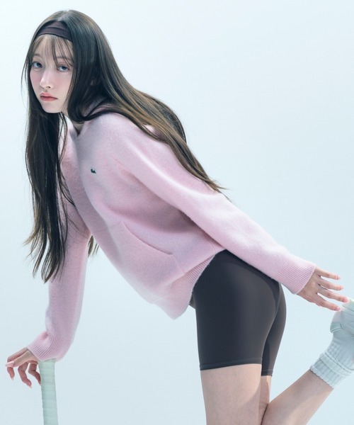 SNIDEL（スナイデル） ニット セーター LACOSTE/ニットフーディー