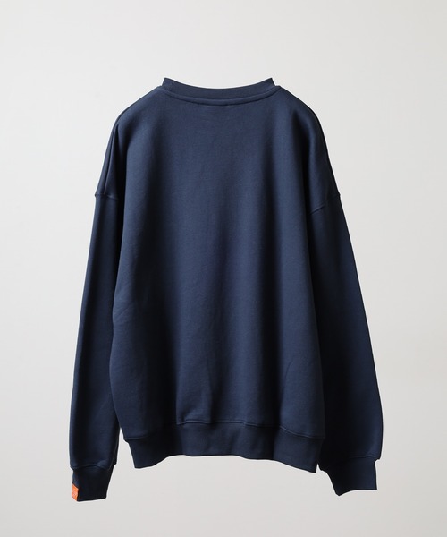 プラージュ 22SS minimal スウェット トレーナー 長袖 F 紺 plage（プラージュ）の「minimal スウェット（Tシャツ/カットソー