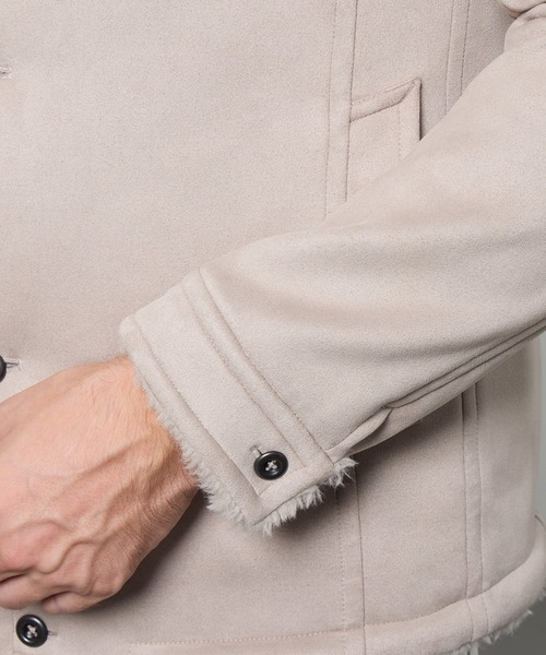 HIDEAWAYS NICOLE（ハイダウェイ ニコル） ムートンジャケット