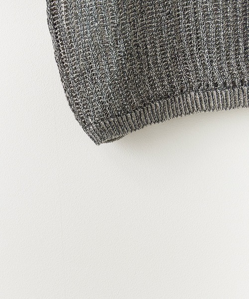 「Theater code」 ノースリーブニット M ブラック メンズ_画像4