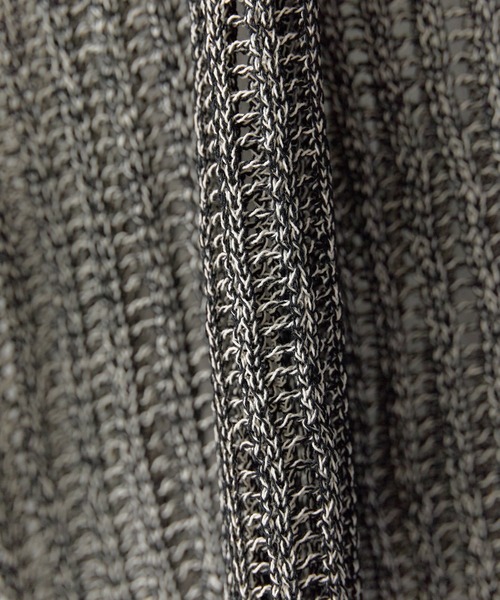 「Theater code」 ノースリーブニット M ブラック メンズ_画像5