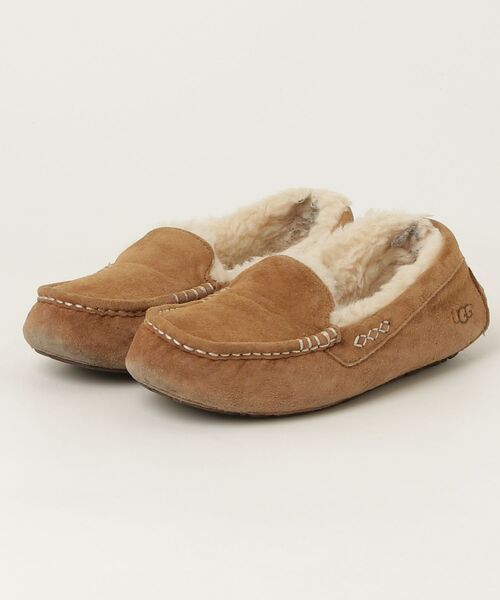 最終価格!!⚠10月25日までの出品⚠UGG ブラウン モカシン 24cm UGG Australia（アグオーストラリア） 「UGG」 モカシンシューズ 24cm