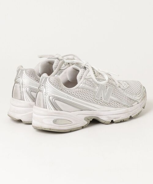 「New Balance」 ローカットスニーカー 24.0cm ホワイト レディース_画像2