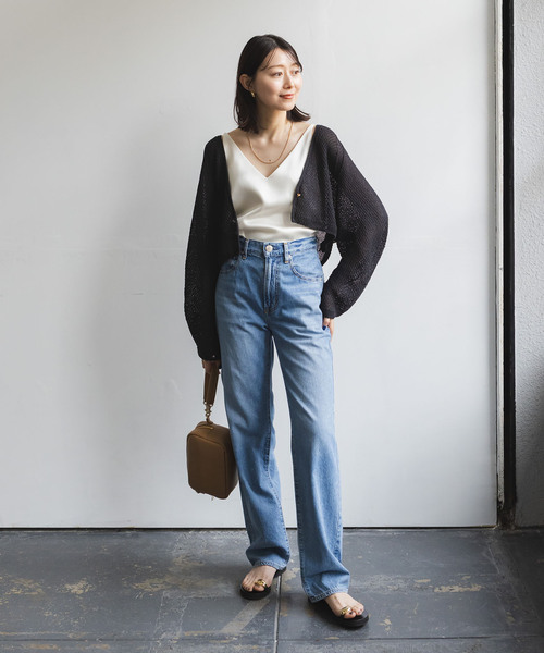 NOBLE（ノーブル） カーディガン FREE ブラック レディース : ZOZOTOWN