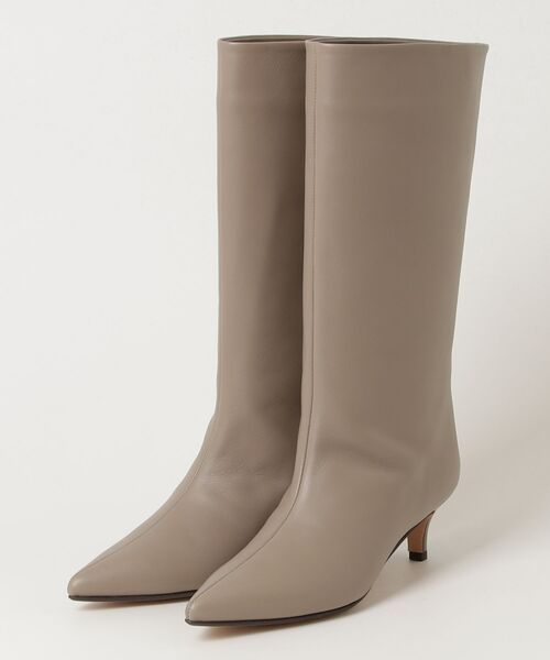 TOMORROWLAND（トゥモローランド） ロングブーツ 36 ベージュ