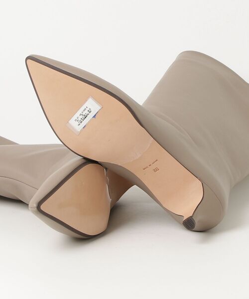 TOMORROWLAND（トゥモローランド） ロングブーツ 36 ベージュ