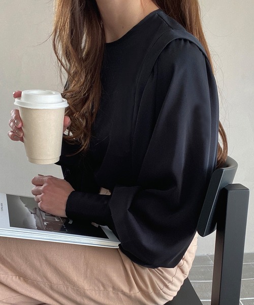 「FILLOU」 長袖ブラウス LARGE ホワイト レディース_画像7