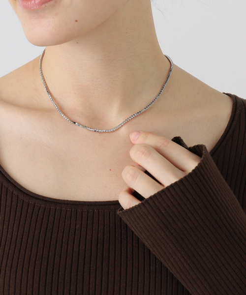 ラインストーン付きチョーカー ラインストーン チョーカー | PLASTIC BUNNY