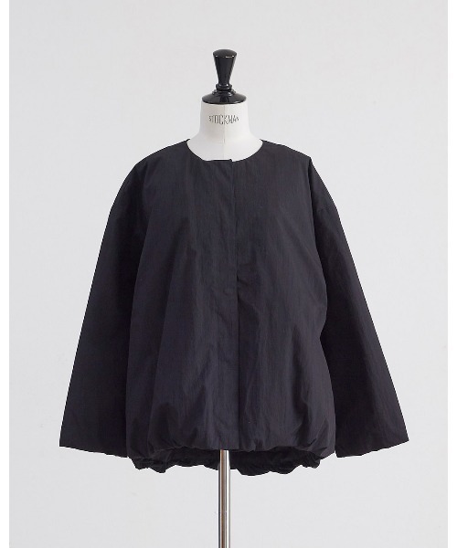 【 PARTY】✴︎新品✴︎ノーカラーガウンコート ビッグカラーガウンコート
