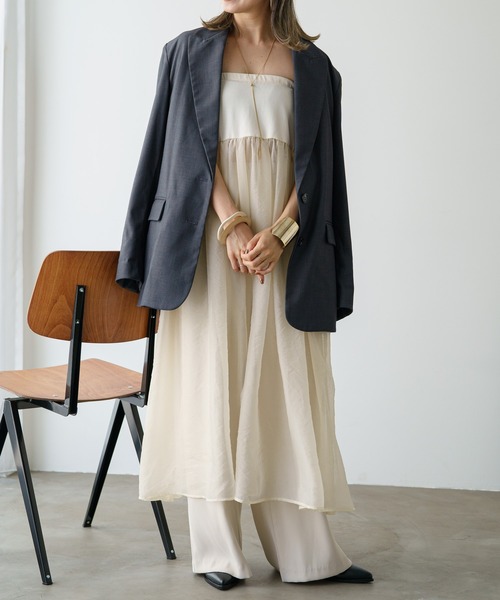 「Omekashi」 フレアスカート 36 ベージュ レディース_画像2