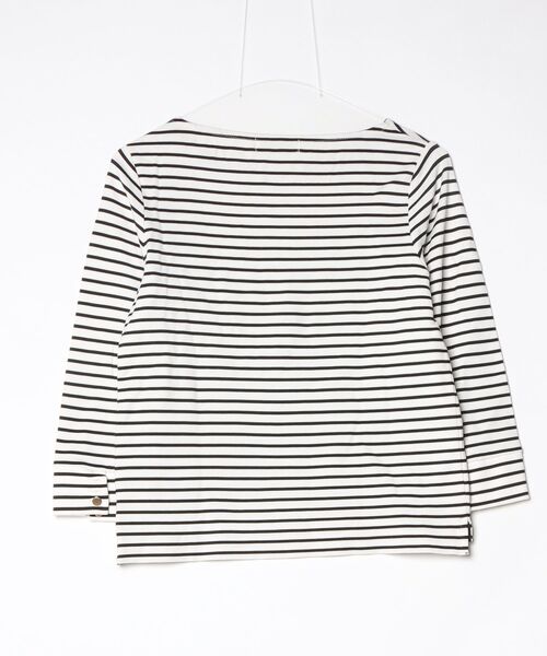 「GREED」 ボーダー柄長袖カットソー FREE ブルー レディース_画像2