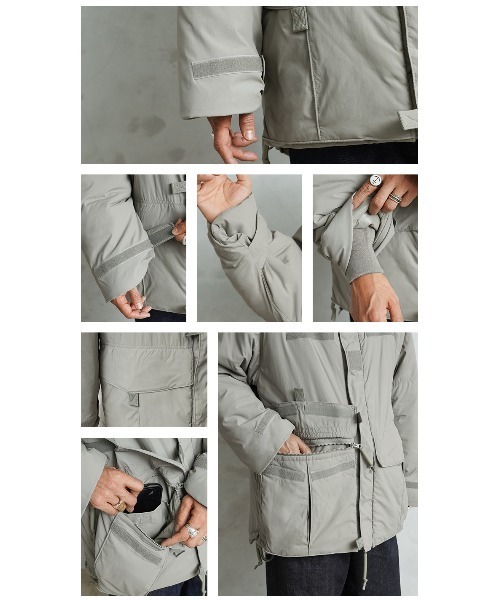 WAIPER.inc ミリタリージャケット モッズコート : ZOZOTOWN Yahoo!店