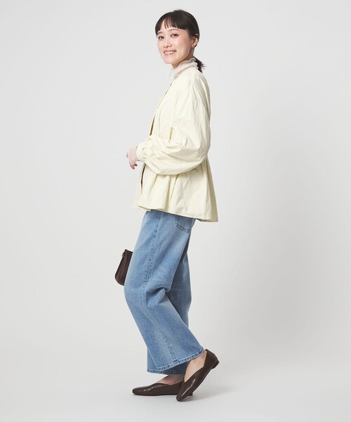 【美品】green label relaxing ウエストギャザー ブルゾン green label relaxing（グリーンレーベルリラクシング） ブルゾン