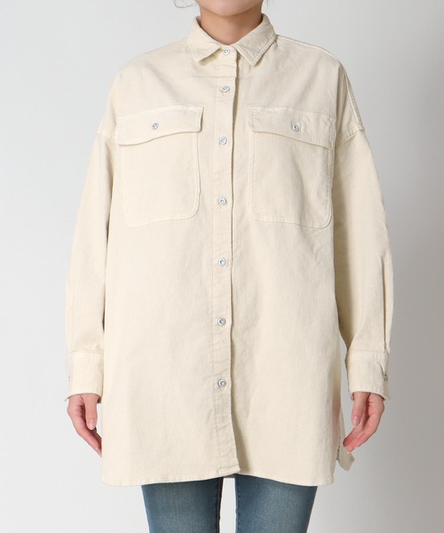 Healthy denim（ヘルシーデニム） ブラウス シャツ Almond オーバー 