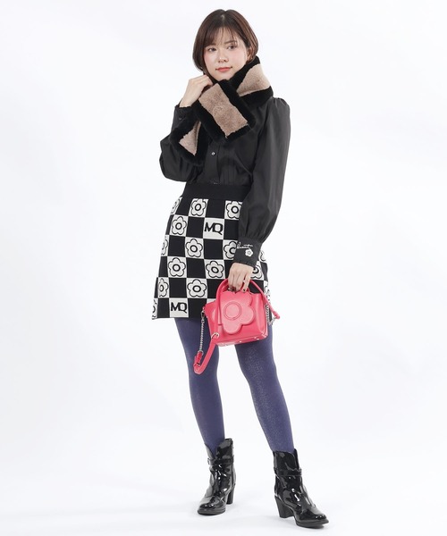 「MARY QUANT」 マフラー FREE ベージュ レディース_画像7