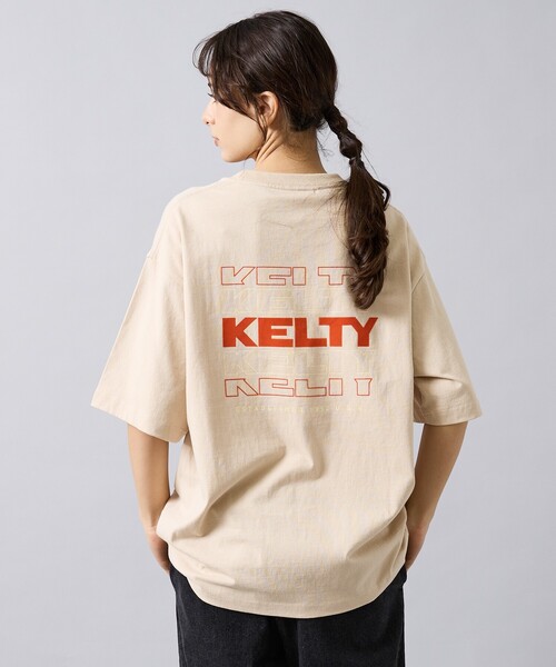 KELTY（ケルティ） tシャツ 「KELTY / ケルティ」Back Typo Logo T