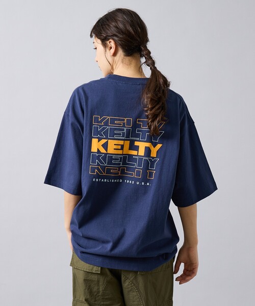 KELTY（ケルティ） tシャツ 「KELTY / ケルティ」Back Typo Logo T
