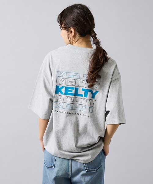 KELTY（ケルティ） tシャツ 「KELTY / ケルティ」Back Typo Logo T
