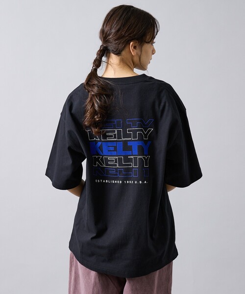 KELTY（ケルティ） tシャツ 「KELTY / ケルティ」Back Typo Logo T