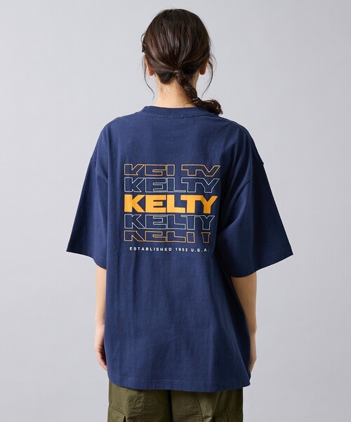 KELTY（ケルティ） tシャツ 「KELTY / ケルティ」Back Typo Logo T