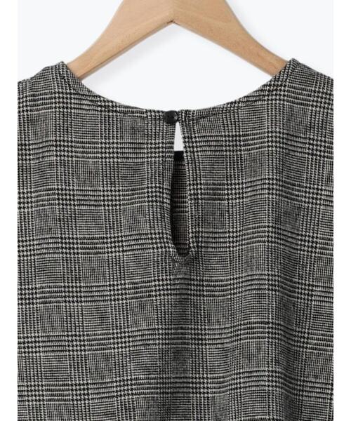 「Samansa Mos2 Lagom」 「KIDS」ノースリーブワンピース 特(XL) ブラウン キッズ_画像7