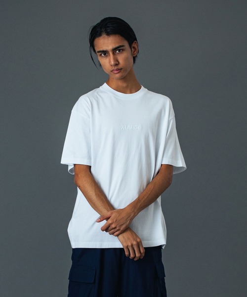 SLDO. 【EXTRA SERIES】Tシャツ WHITE Sサイズ XLARGE（エクストラ ラージ） tシャツ EMBOSSED STANDARD LOGO S/S TEE