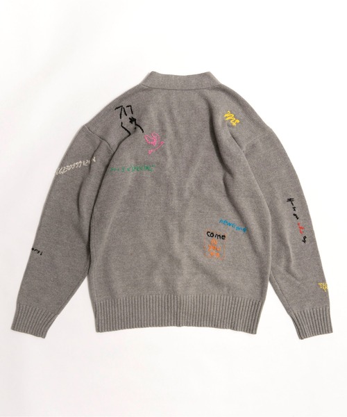 「MAISON SPECIAL」 ニットカーディガン FREE グレー レディースの画像